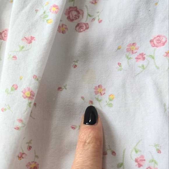 Vintage Y2K Disney Winnie the Pooh white floral cotton dress - Picture 11 of 11